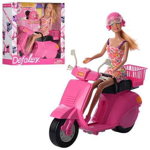 Defa - Doll with Scooter