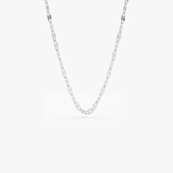 Women's Delicate Lip Chain Necklace