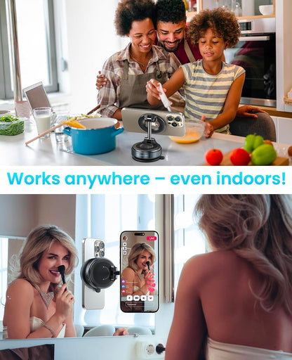 Vacuum Suction Magnetic Bracket, Phone Holder