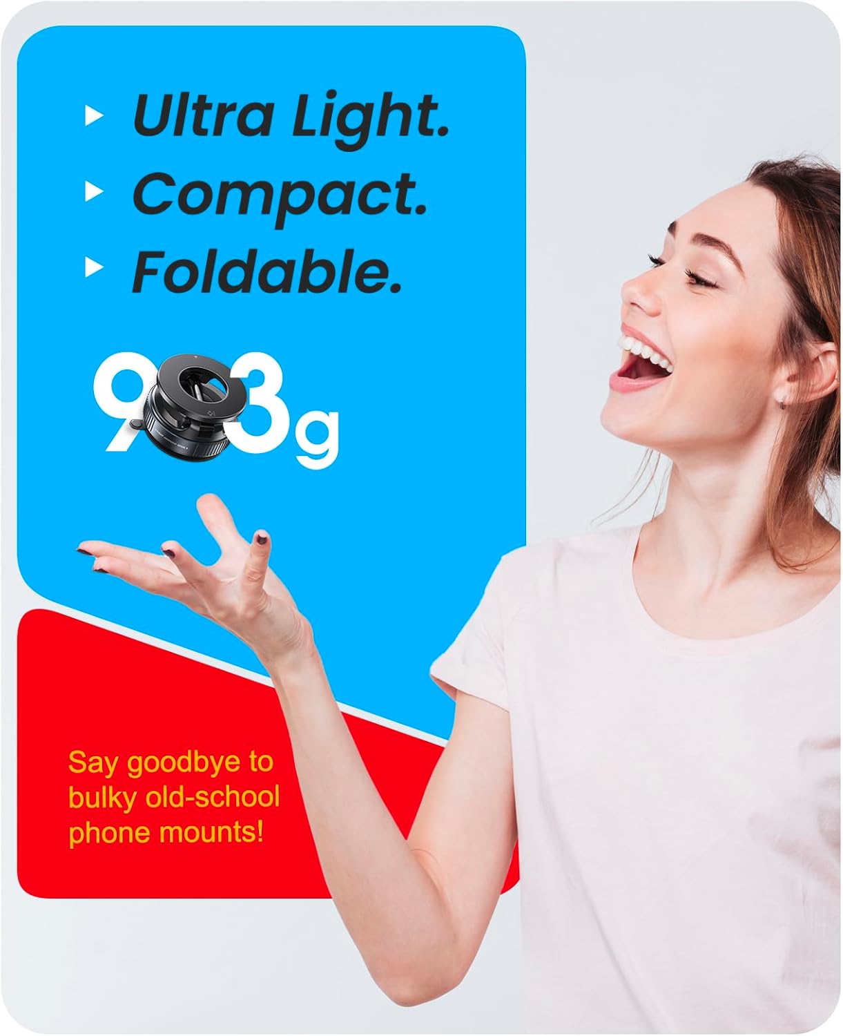 Vacuum Suction Magnetic Bracket, Phone Holder