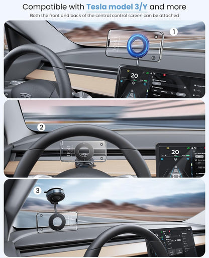 Vacuum Suction Magnetic Bracket, Phone Holder