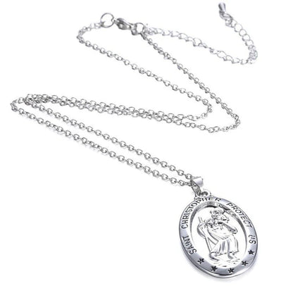 Creative Character Carving Simple Necklace English Carved Pendant