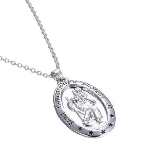 Creative Character Carving Simple Necklace English Carved Pendant