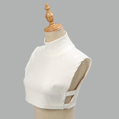 Dralon Detachable Collar White Women's Fashion Soft