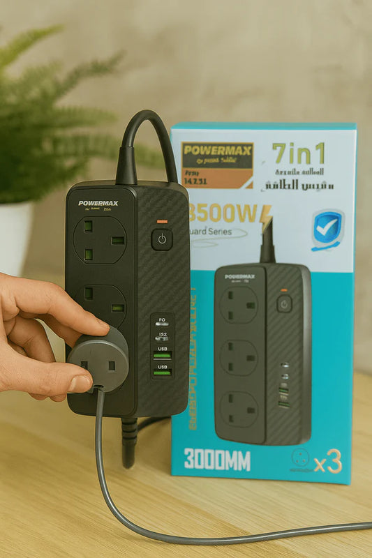 Powermax - 7-in-1 Power Socket