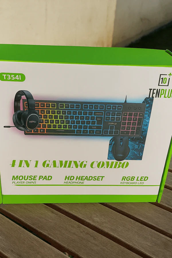 TenPlus - 4-in-1 Gaming Combo