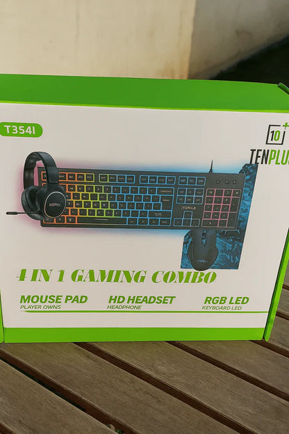 TenPlus - 4-in-1 Gaming Combo