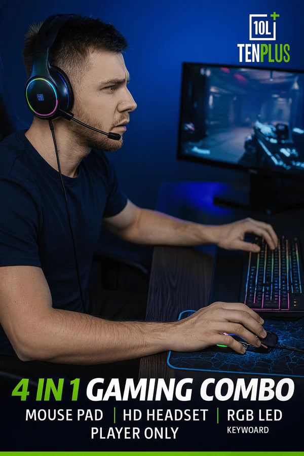 TenPlus - 4-in-1 Gaming Combo