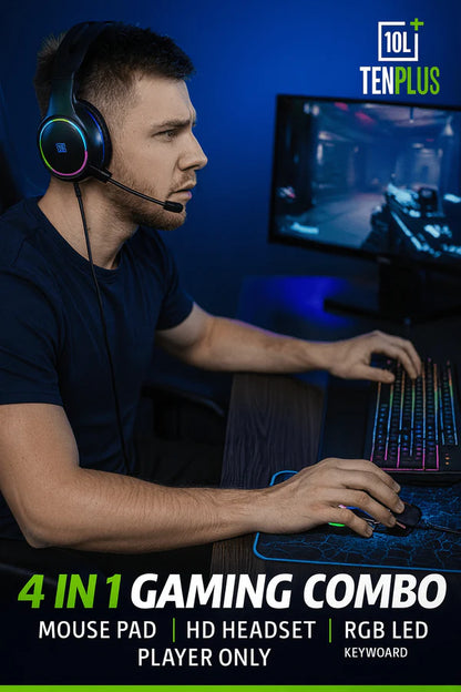 TenPlus - 4-in-1 Gaming Combo