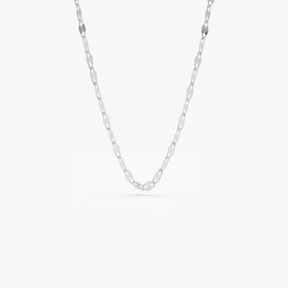 Women's Delicate Lip Chain Necklace